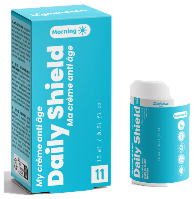 Anti-Age Day Cream Luminesse Paris sur fond transparent