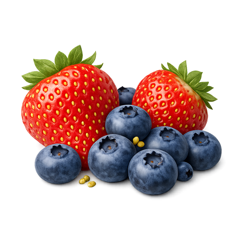 Huiles de fraise & myrtille