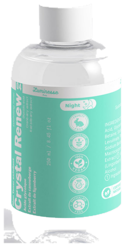 Crystal Renew Luminesse Paris sur fond transparent