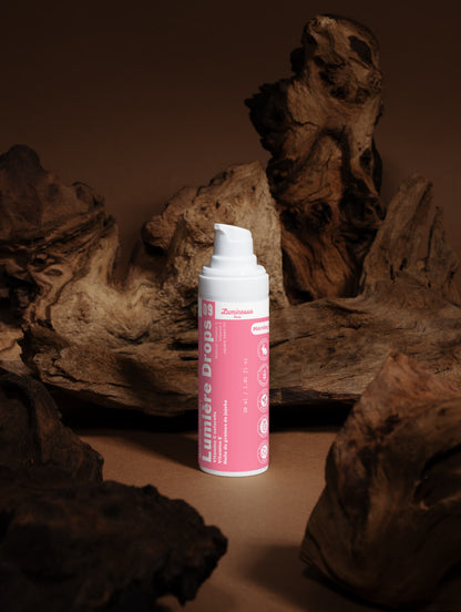 Illustration de galerie associée à Lumière Drops, sérum vitamine C de Luminesse Paris.