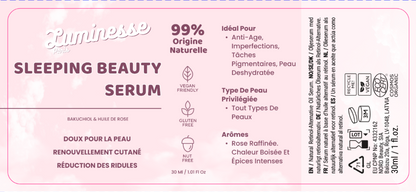 Sérum au rétinol alternatif naturel « La Belle au bois dormant » 30 ml